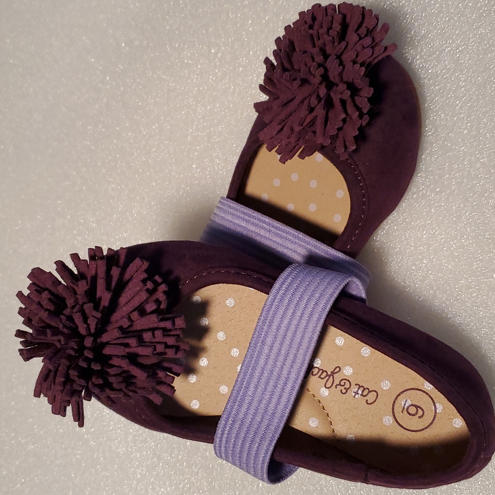 Cat & Jack Purple Toddler Flats
